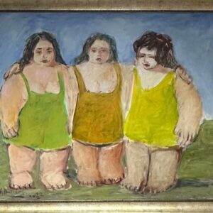 Hamda Dniden 100cm/80cm  Huile/toile