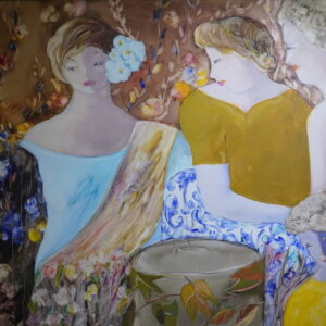 Lamine Sassi - Huile sur toile - 002