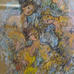 Zied Lasram - Fusin sur papier - 004