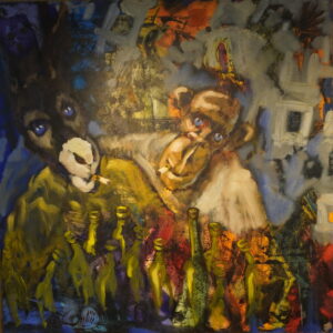 Mohamed Chalbi - Huile sur toile - 002