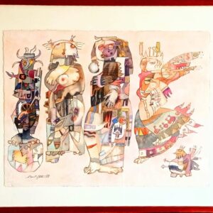 Mohamed Ben Meftah 76cm/57cm